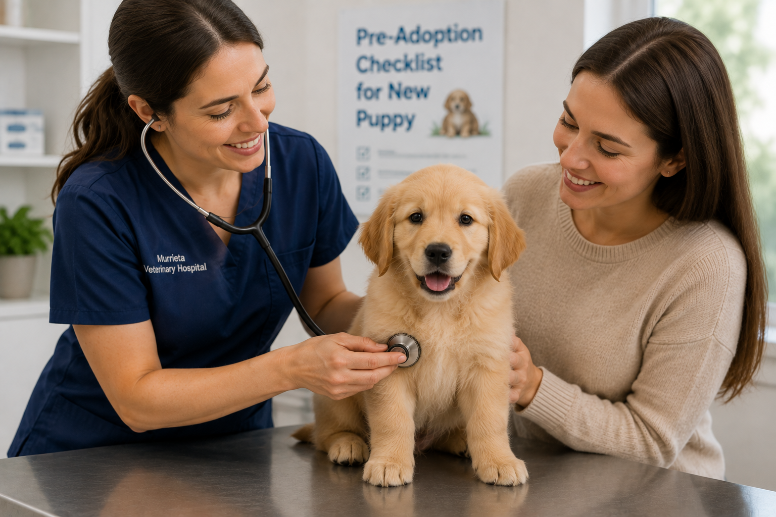 Pre-Adoption Checklist for New Puppy Pre-Adoption Checklist for New Puppy